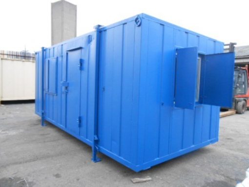 20ft x 9ft Canteen with Centre Access Door