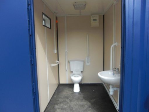 10ft x 8ft Disabled Toilet and single Toilet
