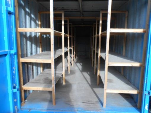 24ft Storage Unit with Racking