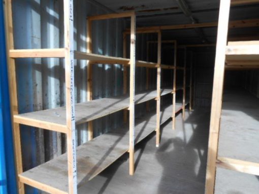 24ft Storage Unit with Racking