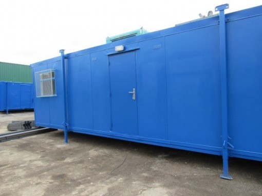 32ft x 10ft Flat Panel Steel Split Office