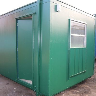 12ft x 9ft Steel Canteen Cabin