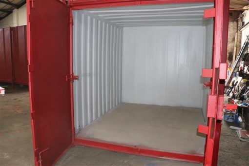 Inside of container