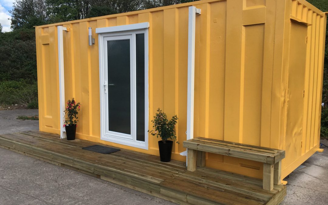 SHIPPING CONTAINER HOMES FOR THE HOMELESS