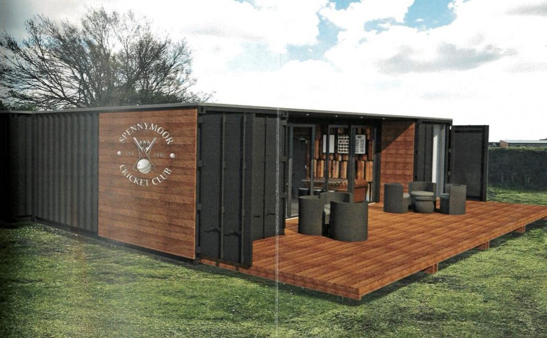 Shipping Container Plan For Arson-Hit Spennymoor Cricket Club