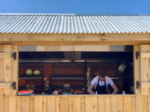 Bistro in Moray launches kitchen in converted shipping containers and vintage van to survive lockdown