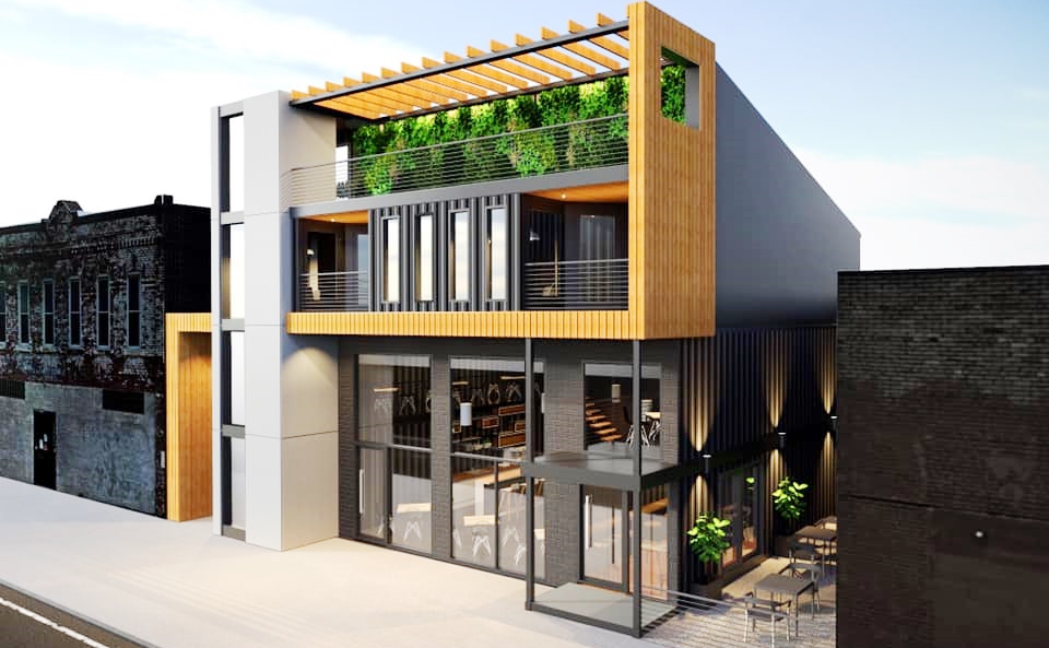 Corktown Project Turns Shipping Containers Into Three Lofts And Shops