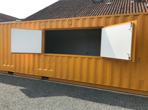 Used 40ft Pop-Up Catering Container - REF98883