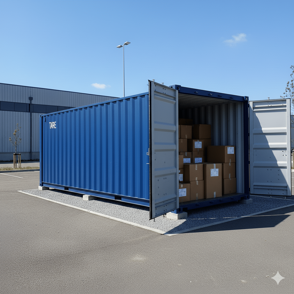 Container Cabins Direct Ltd portable cabin yard