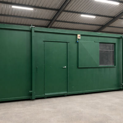 front view of 24ftx9ft