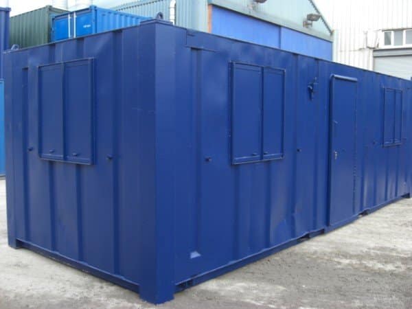 Anti-Vandal Site Office Cabin – 24ft x 9ft – Used