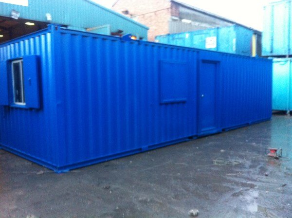 Anti-Vandal Site Office Cabin – 32ft x 10ft – Used