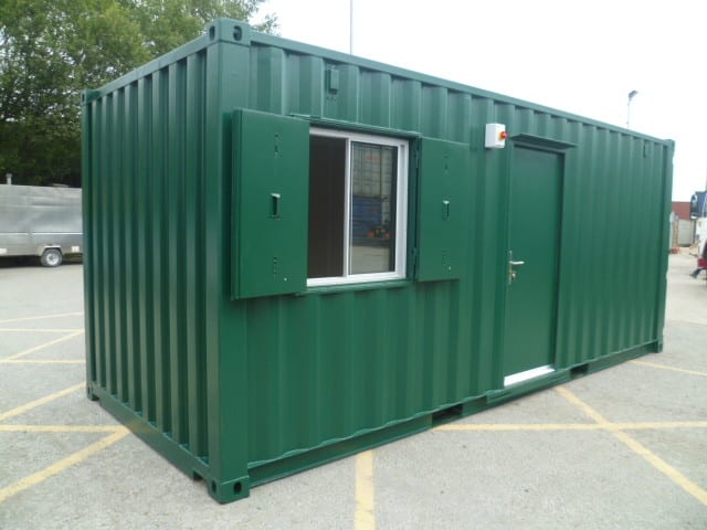 Anti-Vandal Site Office Cabin – 20ft x 8ft – New