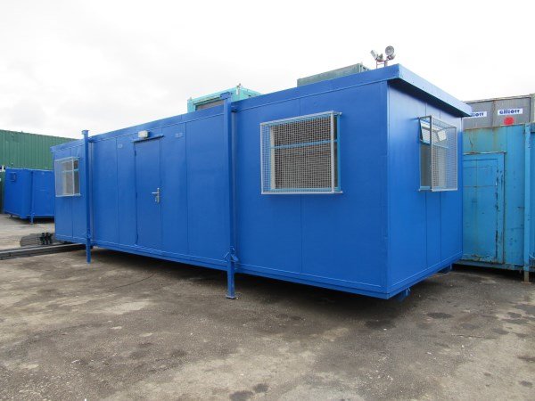 Flat Panel Site Office Cabin – Split Layout – 32ft x 10ft – Used