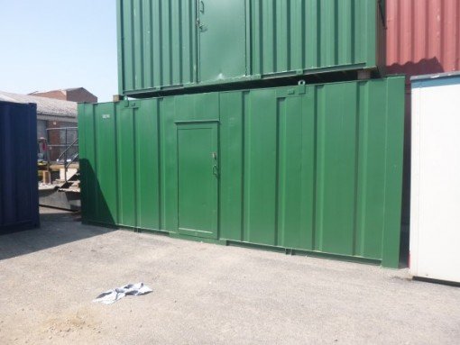 Anti-Vandal Drying Room Cabin with 2+1 Toilet and Side Access Door – Used