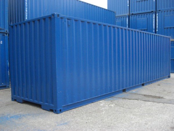 Large Steel Storage Container Orginal Doors – 30ft x 8ft