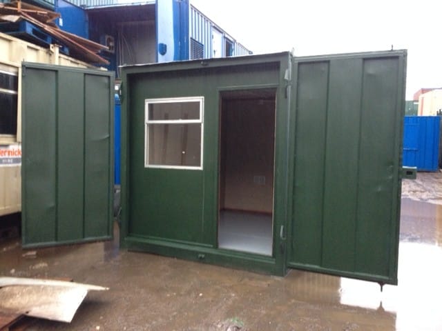 Anti-Vandal Site Office Cabin – 10ft x 8ft – Used