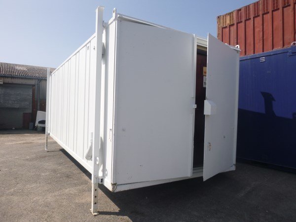 Anti-Vandal Drying Room Cabin with 2+1 Toilet and Double Doors – Used