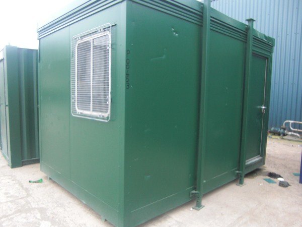 Steel Clad Jackleg Site Office Cabin – 12ft x 8ft – Used