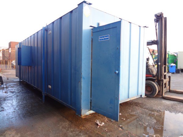 Anti-Vandal Drying Room Cabin – 32ft x 10ft – Used
