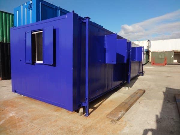 Jackleg Anti-Vandal Site Office Cabin – 32ft x 10ft – Used