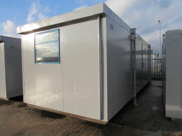 Flat Steel Portable Cabin – 32ft x 10ft