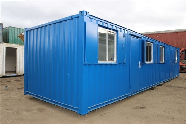 40ft x 10ft Portable Site Office Canteen Cabin
