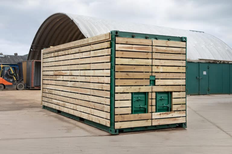 Cladded Storage Container- 20ft x 8ft -Used
