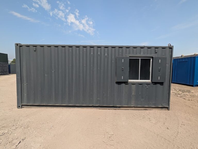 Anti-Vandal Office Container- 20ft x 8ft-Used