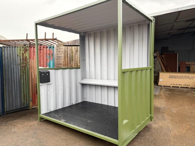 Newly Converted- Smoking Shelter- 6ft x 8ft x 8ft6″