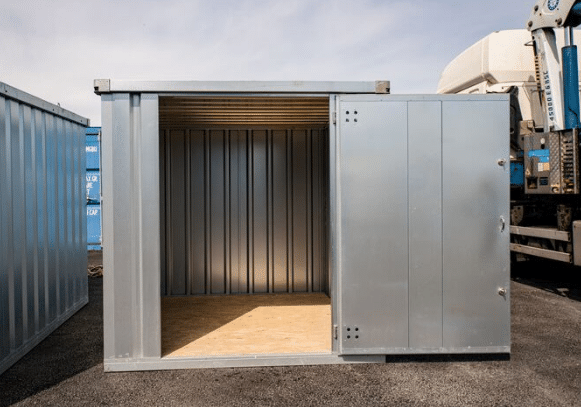 2m Galv Flat Pack Container – Ex Displayed Unit