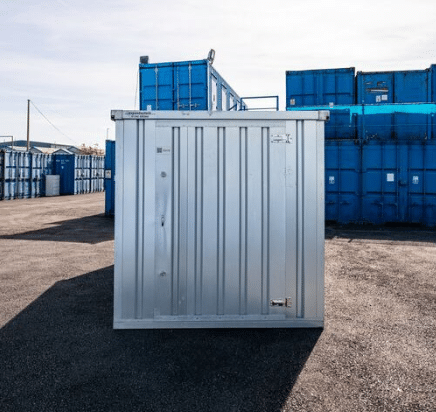 3m Galvanised Flat Pack Storage Container – Ex-Display Unit